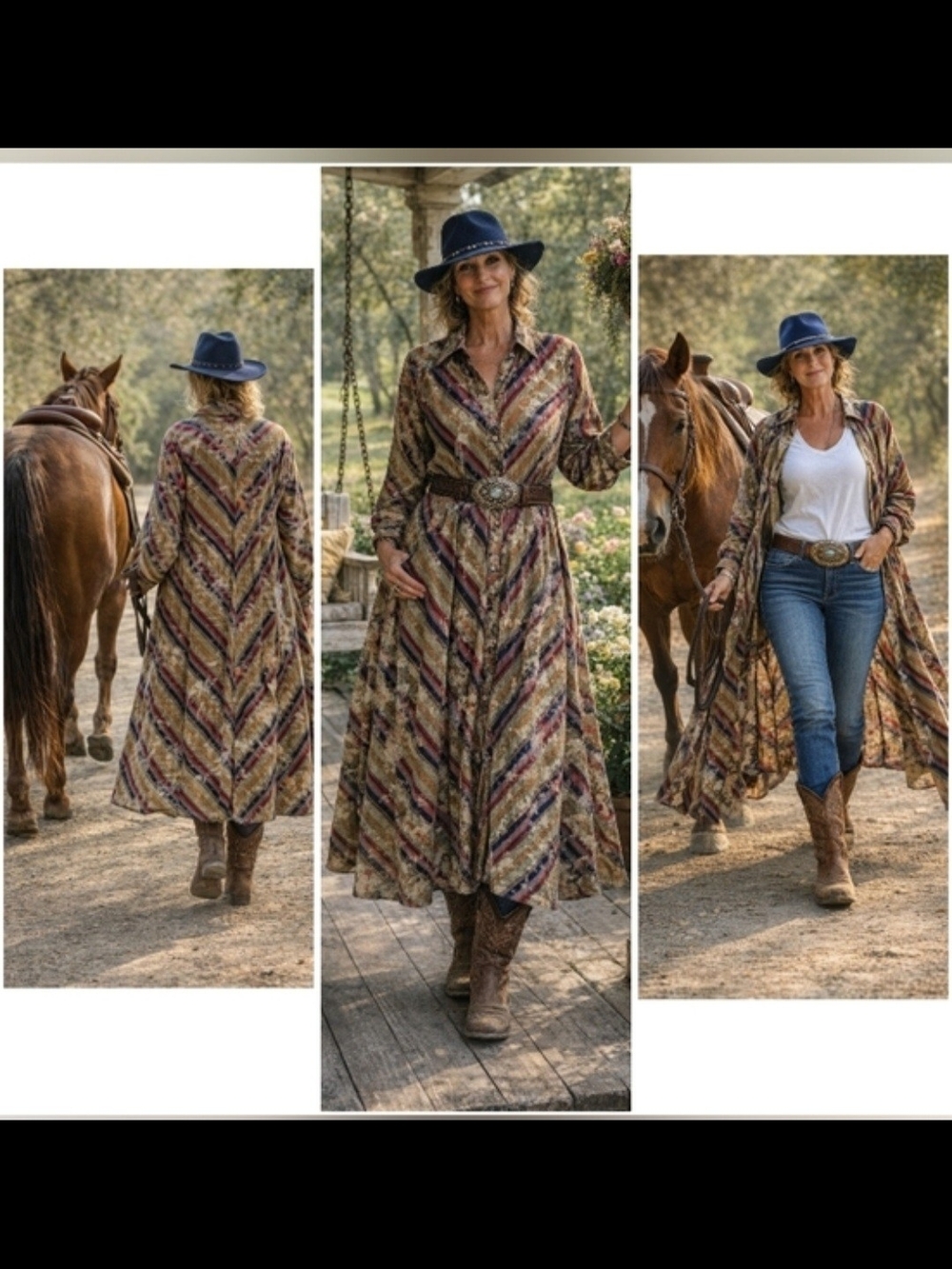 Jaded Gypsy Fade Away Duster NWOT